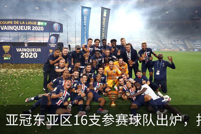 亚冠东亚区16支参赛球队出炉，抽签将在8月18日进行